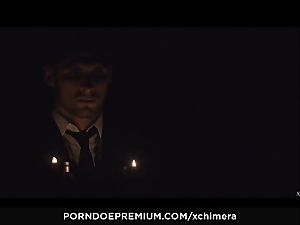 xCHIMERA - erotic fetish bang-out with dark-hued Luna Corazon