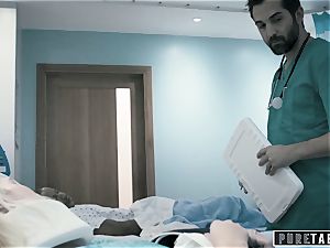 pure TABOO crank medic Gives nubile Patient twat examination