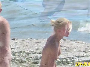 voyeur amateur bare Beach mummies Hidden web cam Close Up
